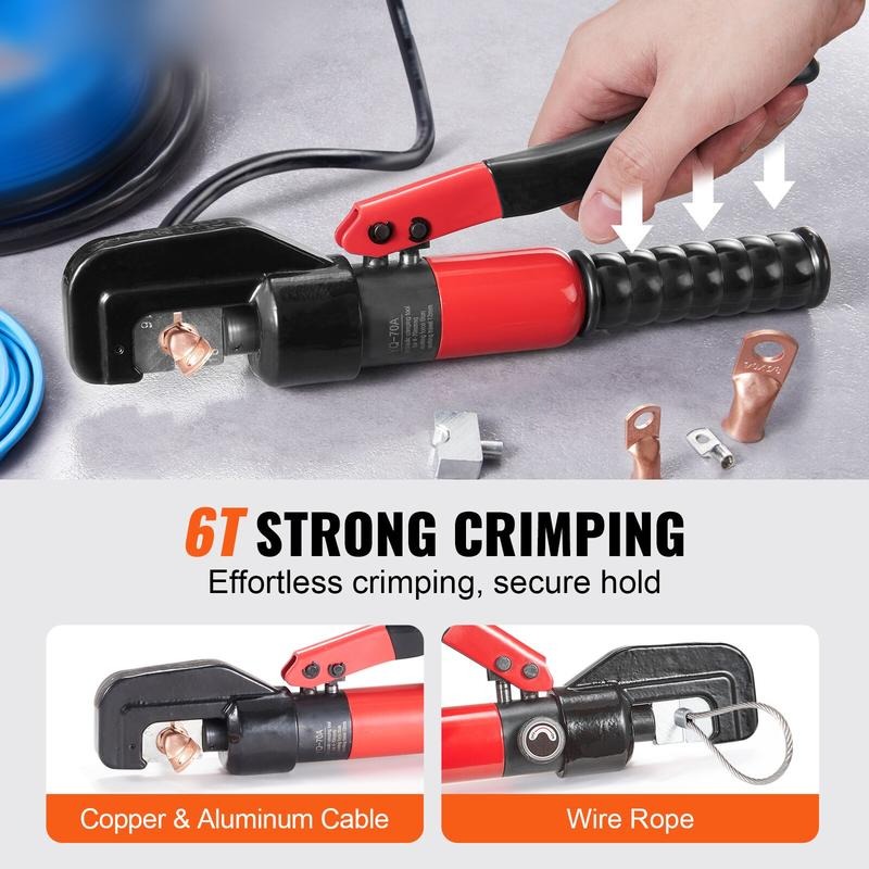 Hydraulic Crimping Tool with 9 - Tool Set ulasan dan harga