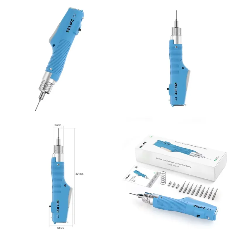 RELIFE E2 Torque Electric Scre - Screwdriver Set ulasan dan harga
