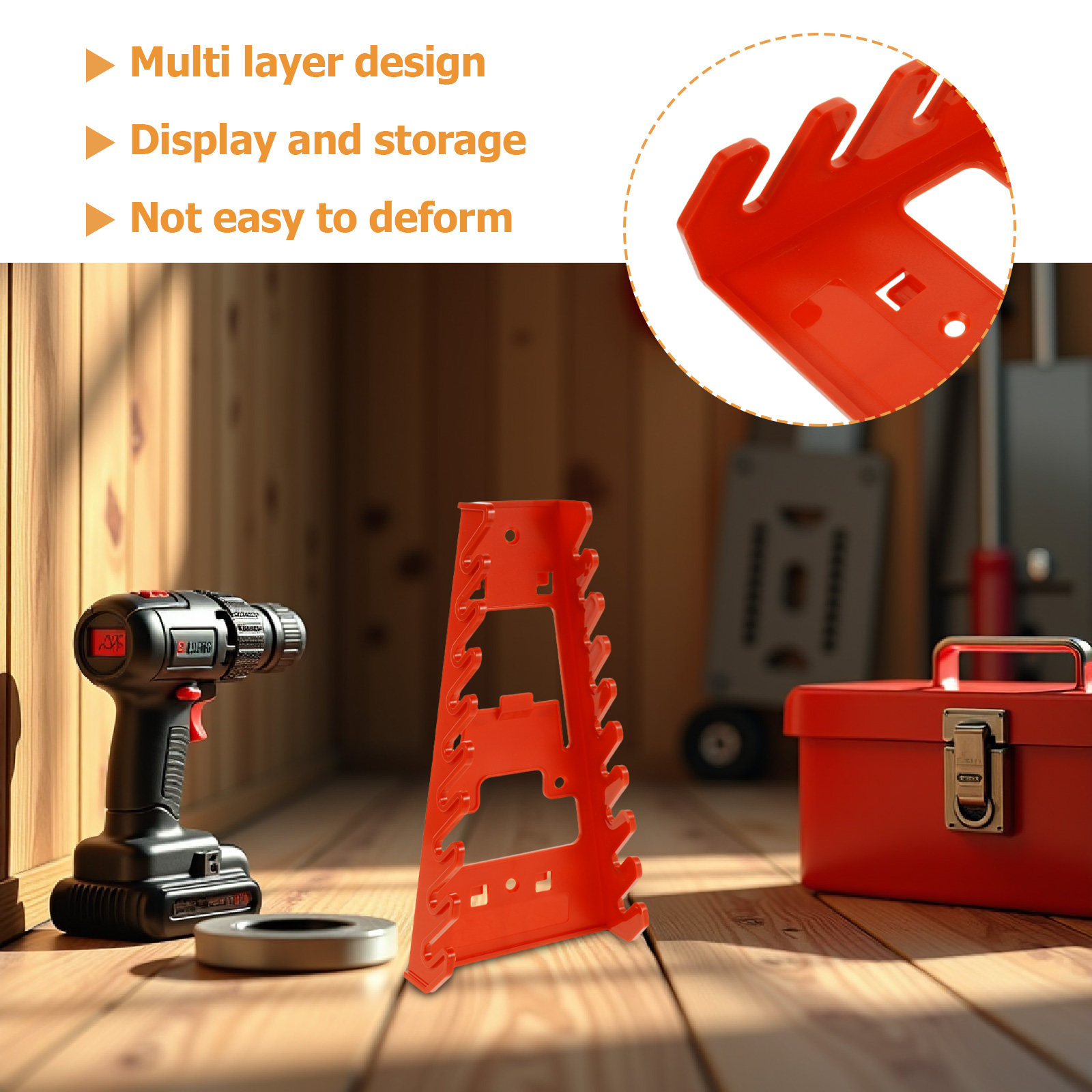 2Pcs Plastic Pegboard Tool Hol - Hand Tools In Workshop ulasan dan harga