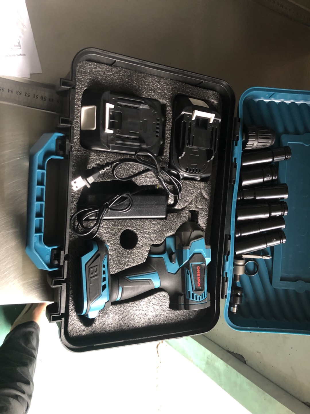 1200N.m Torque Brushless Elect - Socket Wrench ulasan dan harga