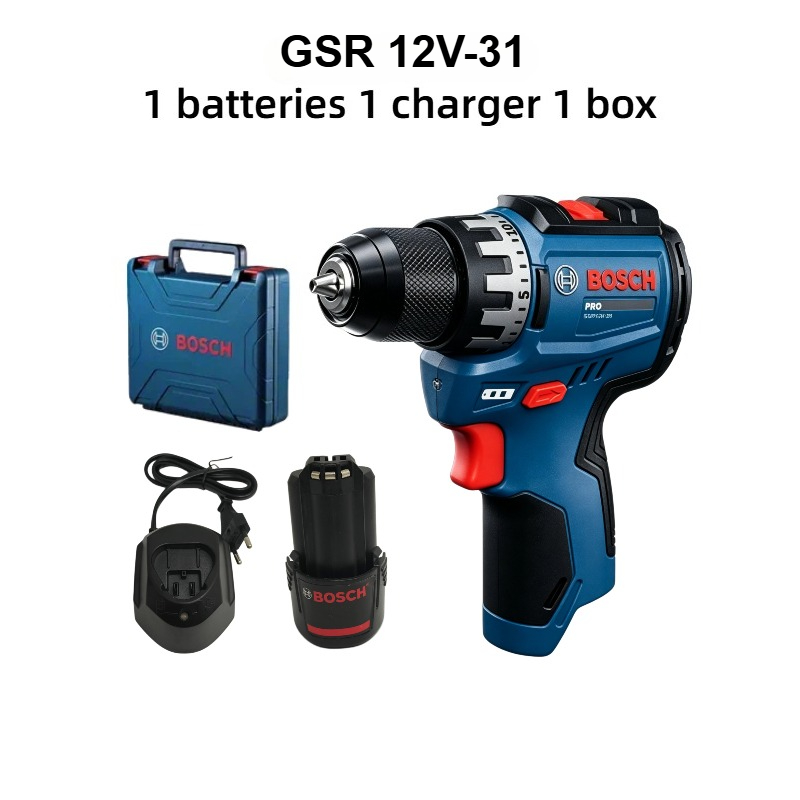 Bosch Professional GSR 12V-31  - Screwdriver Set ulasan dan harga